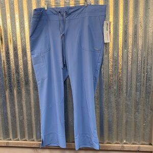 Grey's Anatomy Signature Women's 2207 3 Pocket Low Rise Scrub Pant-Ceil Blue